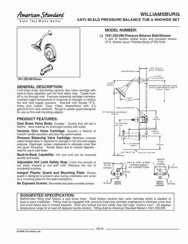 American Standard Outdoor Shower 1041 229 099-page_pdf
